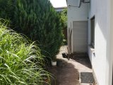 Seitliche Zugang vom Wintergarten zur Terrasse