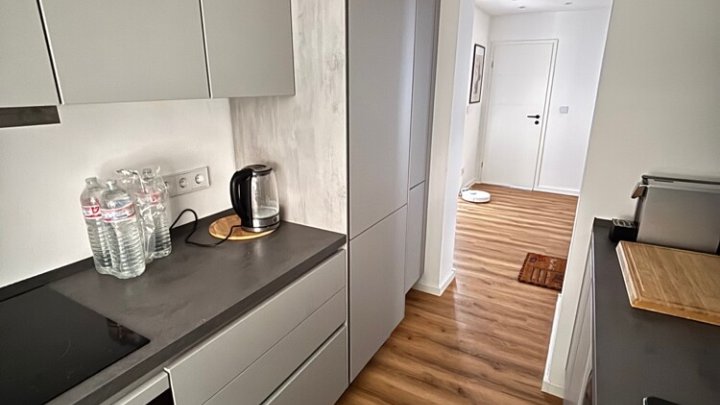 Hochwertig renovierte 2-ZKB mit EBK, Terrasse + Garage, sofort verfügbar