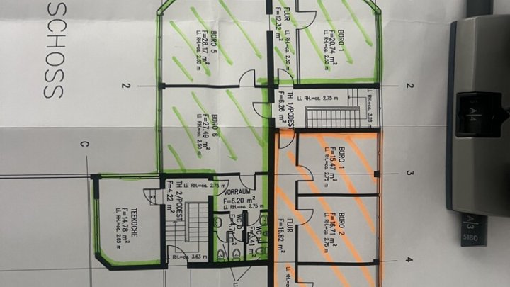 Moderne Bürofläche im Gewerbegebiet Saarlouis-Röderberg
