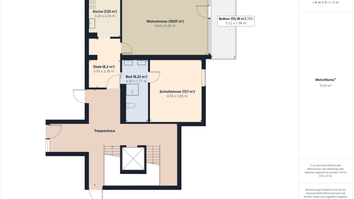Top-Lage: Erdgeschosswohnung mit Balkon, TG-Stellplatz & Wellnessbereich in Saarbrücken-Rotenbühl