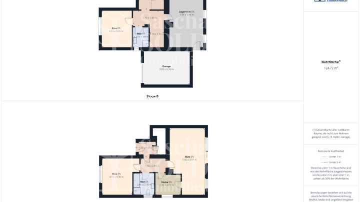Büroräume mit Lagerfläche, Stellplatz und Garage in St. Ingbert-Mitte (Roter Flur)