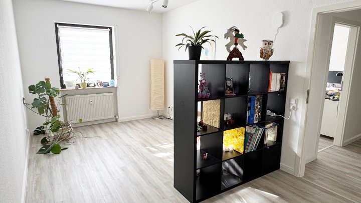 Lichtdurchflutete 3-Zimmer-Wohnung mit sonnigem Balkon