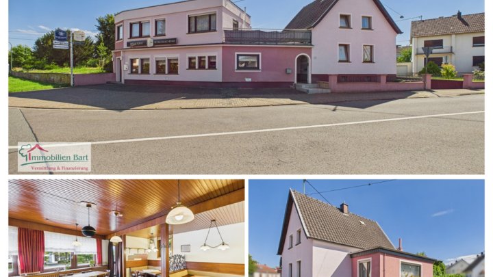 VIELSEITIGE VERWENDUNG! WOHNHAUS MIT GASTSTÄTTE IN MERZIG!