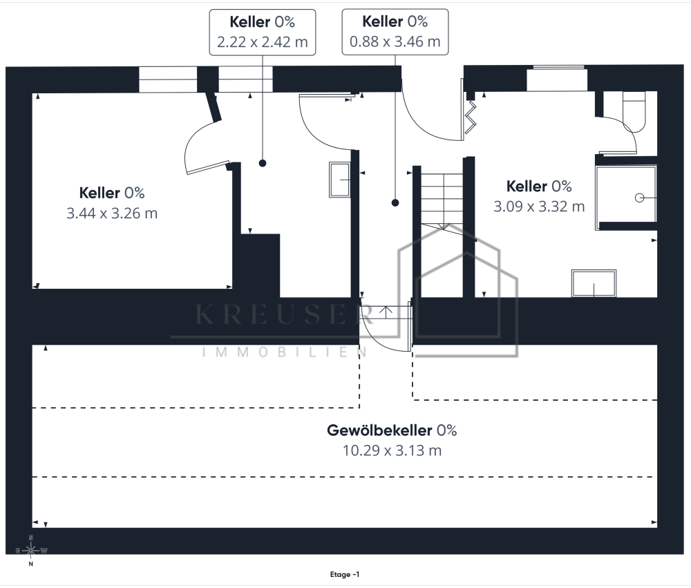 Grundriss Kellergeschoss