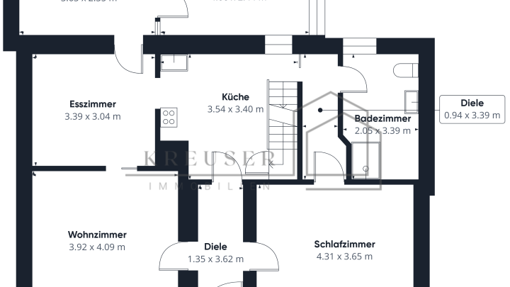 Wohnhaus mit Weitblick - Einfamilienhaus mit Entwicklungspotential in Merchweiler