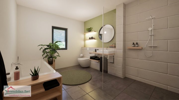 NEUBAUPROJEKT: ERDGESCHOSSWOHNUNG MIT 2 SCHLAFZIMMERN UND LOGGIA