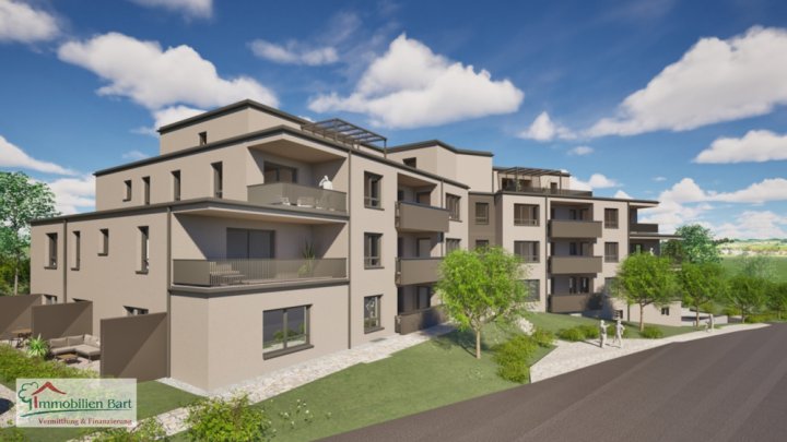 NEUBAUPROJEKT: ERDGESCHOSSWOHNUNG MIT 2 SCHLAFZIMMERN UND LOGGIA
