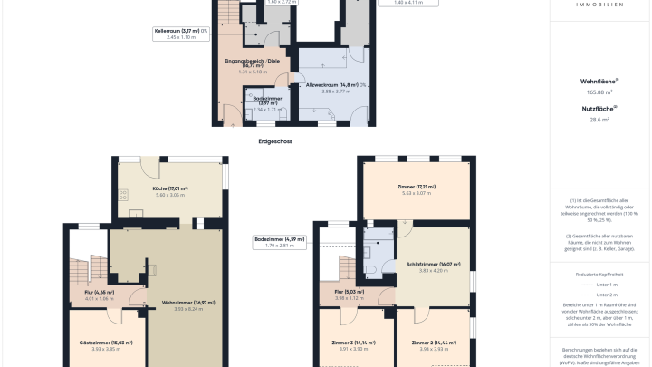 Großzügige Doppelhaushälfte mit ca. 166 m² Wohnfläche und vielseitigem Nutzungspotenzial