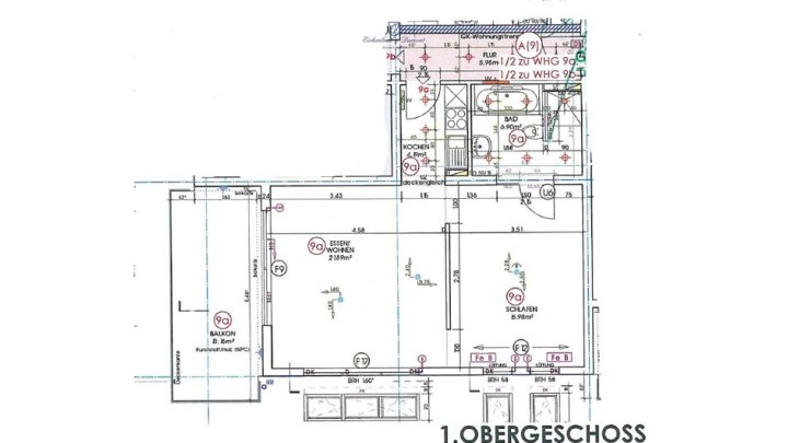 Luxuriös ausgestattete 2-ZKB mit Balkon + EBK  *provisionsfrei*