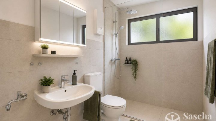 Helle 3-ZKB-Wohnung mit Balkon und Garage in ruhiger Wohnlage von St. Ingbert-Süd