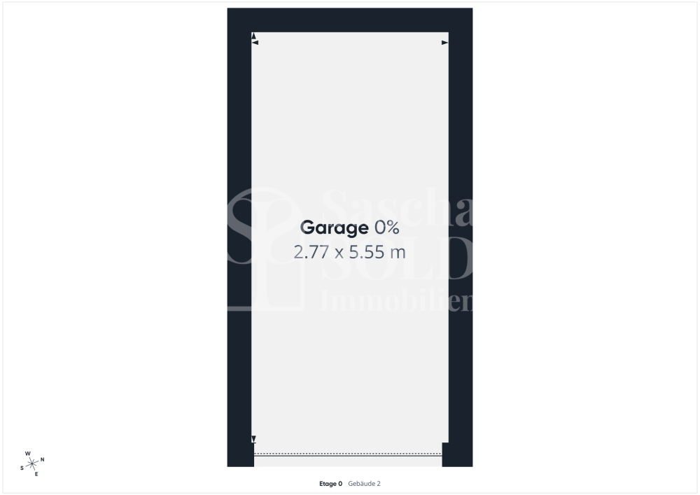 Grundriss Garage