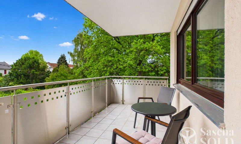 Helle 3-ZKB-Wohnung mit Balkon und Garage in ruhiger Wohnlage von St. Ingbert-Süd