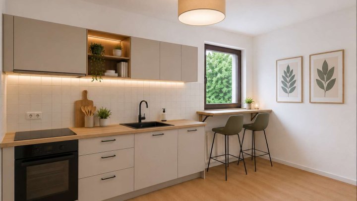 Helle 3-ZKB-Wohnung mit Balkon und Garage in ruhiger Wohnlage von St. Ingbert-Süd